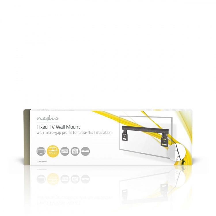 Nedis Kiinteä TV-Seinäteline | 43 - 100 
