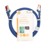 Nedis CAT6 Verkkokaapeli | RJ45 uros | RJ45 uros | S/FTP | 1.00 m | Pyöreä | LSZH | Sininen | Label Nedis CAT6 Verkkokaapeli | RJ45 uros | RJ45 uros | S/FTP | 1.00 m | Pyöreä | LSZH | Sininen | Label