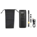 Nedis Ladattava ilmakompressori | 0.1 - 10.3 Bar | Dunlop Venttiili | Toimintatilat: Auto / Moottoripyörä / Polkupyörä / Pallo | Kyllä | Ilmanpainemittari