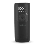 Nedis Ladattava ilmakompressori | 0.1 - 10.3 Bar | Dunlop Venttiili | Toimintatilat: Auto / Moottoripyörä / Polkupyörä / Pallo | Kyllä | Ilmanpainemittari