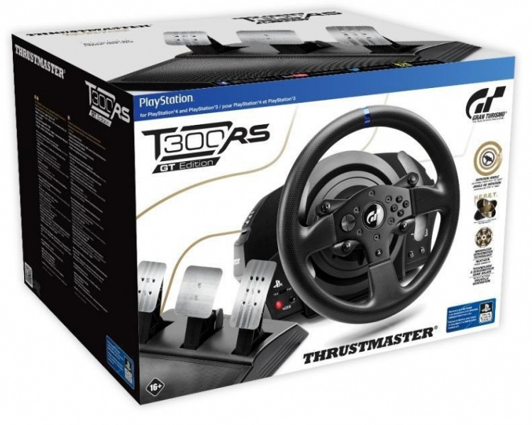 ThrustMaster T300RS - GT Edition -rattiohjain, PC / PS3 / PS4 ThrustMaster T300RS - GT Edition -rattiohjain, PC / PS3 / PS4