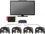 Steelplay GameCube Controller Adapter -neliporttinen adapteri, Switch