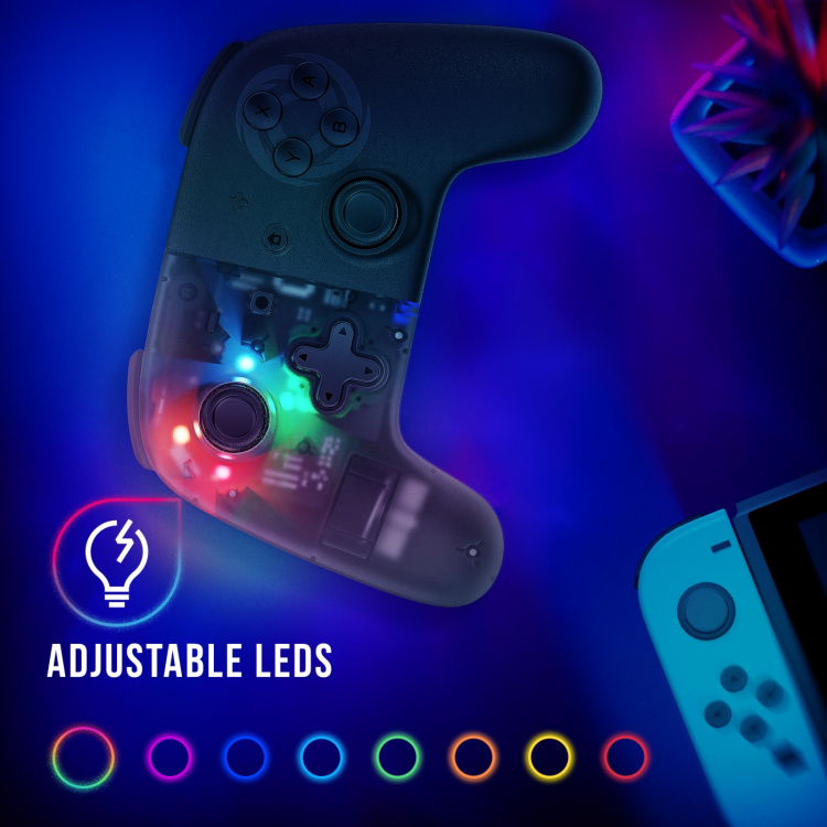 Oniverse OniPad Blackstar -langaton peliohjain, musta, Switch