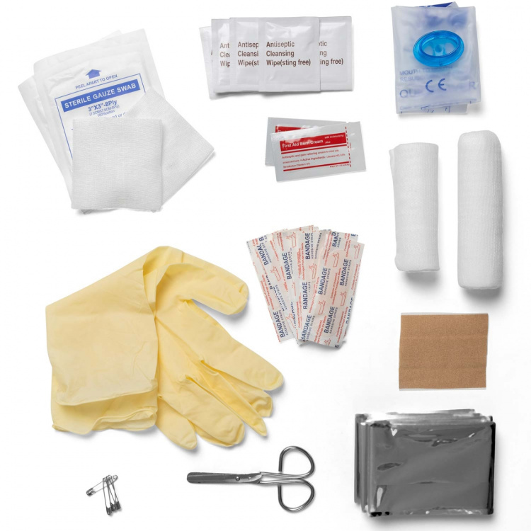 Nexa FHD Första Hjälpen-väska 39 delar Hårt fodral Vit Nexa FHD Första Hjälpen-väska 39 delar Hårt fodral Vit