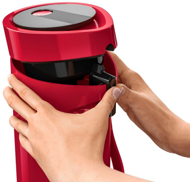 Tefal Ponza -pumpputermos, punainen Tefal Ponza -pumpputermos, punainen