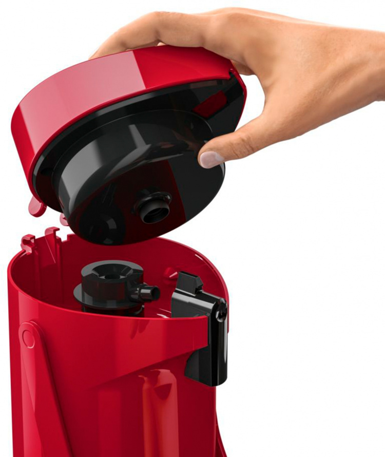 Tefal Ponza -pumpputermos, punainen Tefal Ponza -pumpputermos, punainen