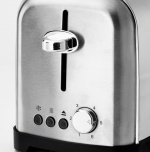 OBH Nordica Metropolitan brödrost, för 4 skivor, stål OBH Nordica Metropolitan brödrost, för 4 skivor, stål