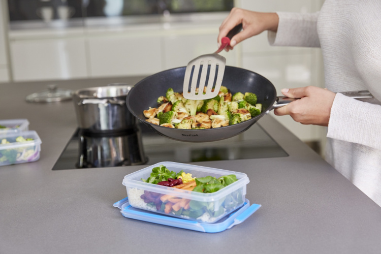 Tefal MasterSeal MealPrep -säilytysrasiasetti, 5 x 0,8 L