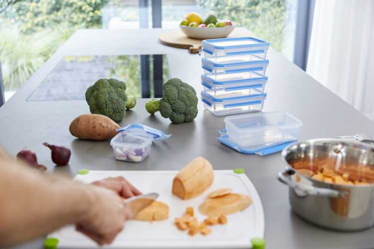 Tefal MasterSeal MealPrep -säilytysrasiasetti, 5 x 0,8 L