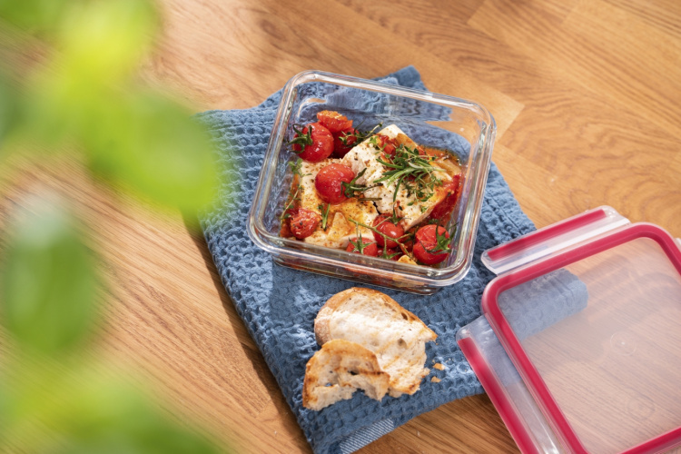 Tefal MasterSeal Glass -säilytysrasia, lasinen, 0,8 L