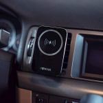 Forever MACH-100 - Autoteline langattomalla latauksella älypuhelimille, 15W, musta Forever MACH-100 - Autoteline langattomalla latauksella älypuhelimille, 15W, musta