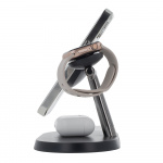 Maxlife MXWC-03 - 3-in-1 langaton latausasema, 15W, musta