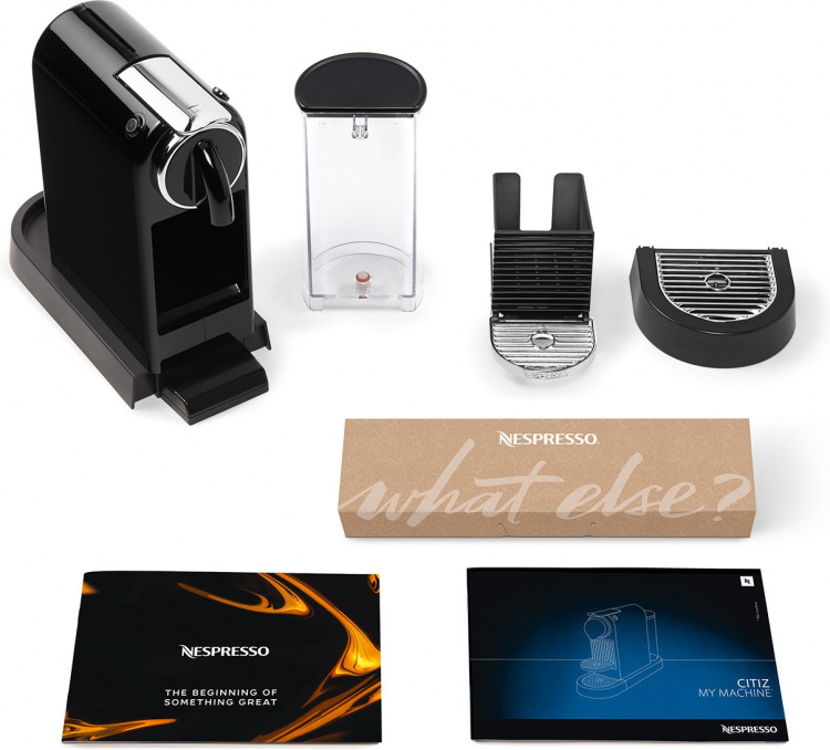 DeLonghi Nespresso Citiz -kapselikeitin, musta DeLonghi Nespresso Citiz -kapselikeitin, musta