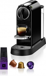 DeLonghi Nespresso Citiz -kapselikeitin, musta DeLonghi Nespresso Citiz -kapselikeitin, musta