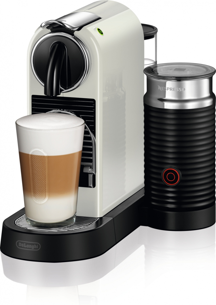 DeLonghi Nespresso Citiz & Milk -kapselikeitin, valkoinen