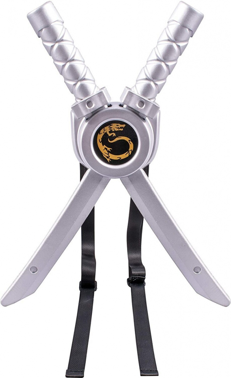 Disguise LEGO Ninjago Miekkasetti selkäkiinnityksellä, hopea