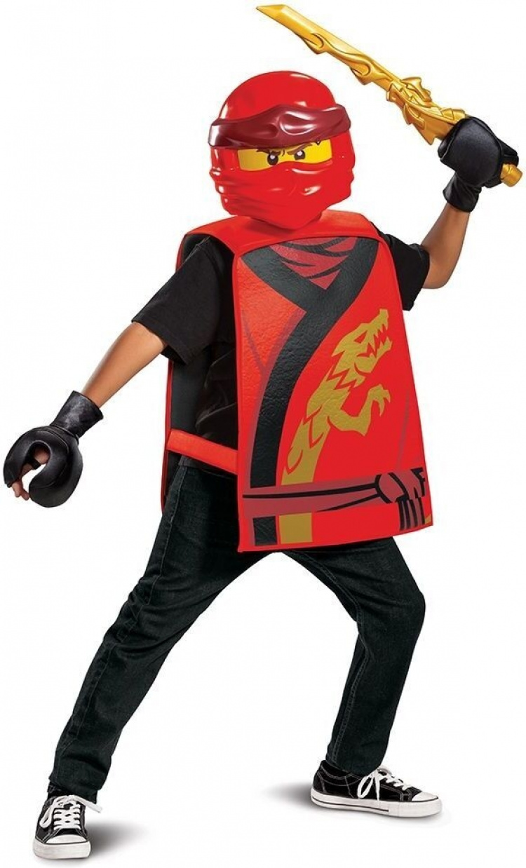 Disguise LEGO Ninjago Sword Of Fire -tulimiekka, kulta