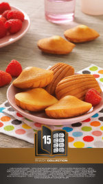 Tefal Snack Collection -paistolevyt: 15 Madeleinet