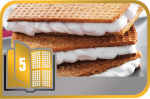 Tefal Snack Collection -paistolevyt: 5 Wafer-vohvelikeksit Tefal Snack Collection -paistolevyt: 5 Wafer-vohvelikeksit