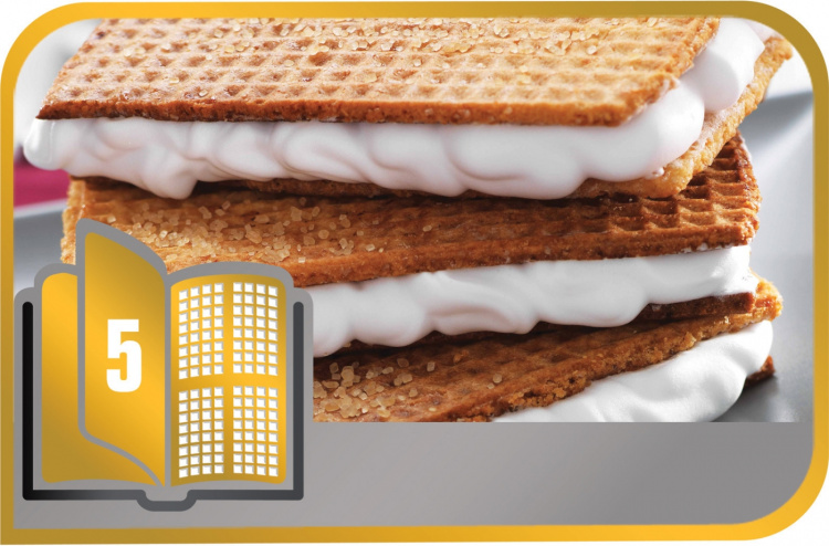 Tefal Snack Collection -paistolevyt: 5 Wafer-vohvelikeksit Tefal Snack Collection -paistolevyt: 5 Wafer-vohvelikeksit