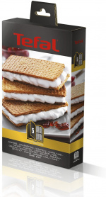 Tefal Snack Collection -paistolevyt: 5 Wafer-vohvelikeksit Tefal Snack Collection -paistolevyt: 5 Wafer-vohvelikeksit