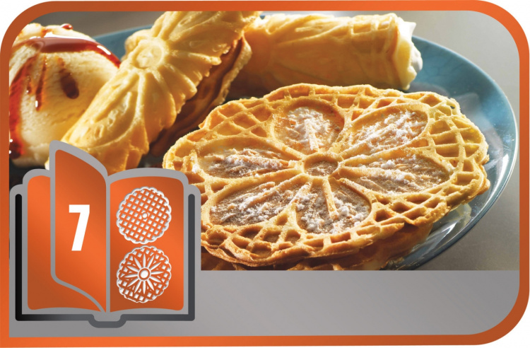 Tefal Snack Collection -paistolevyt: 7 Ohuet vohvelit