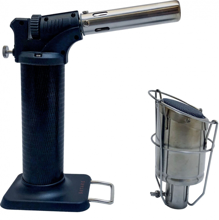 SATAKE Flame Master -kaasupoltin grillaus-/paistamistoiminnolla