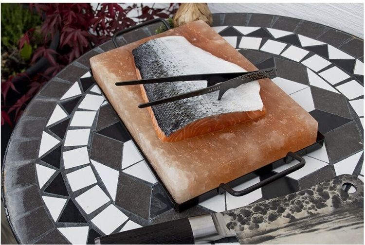 SATAKE himalajan suolakivi ja astia, 30 x 20 cm