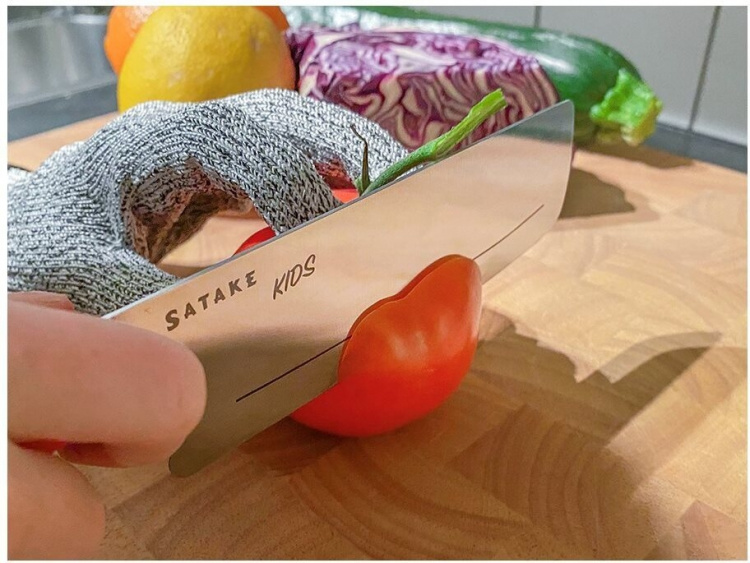 SATAKE Kids veitsi ja leikkauskäsine