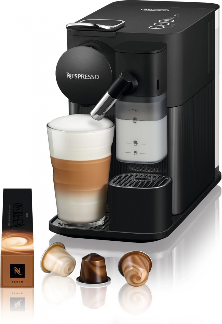 DeLonghi Nespresso Lattissima One Evo -kapselikeitin, musta