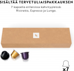 DeLonghi Nespresso Lattissima One Evo -kapselikeitin, musta