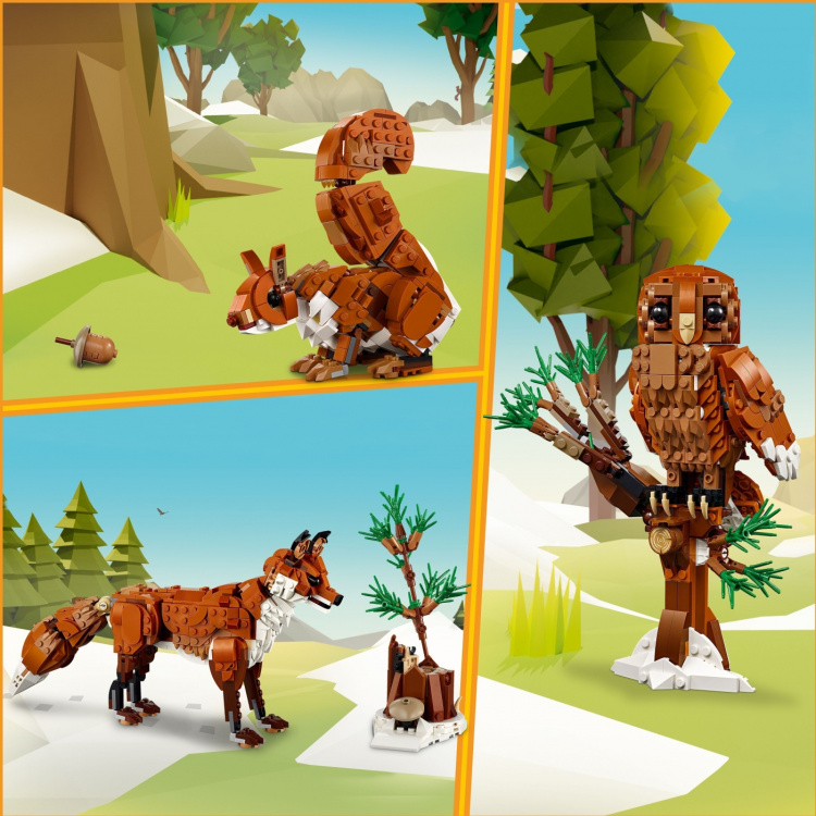 LEGO Creator 31154 - Metsän eläimet: Kettu