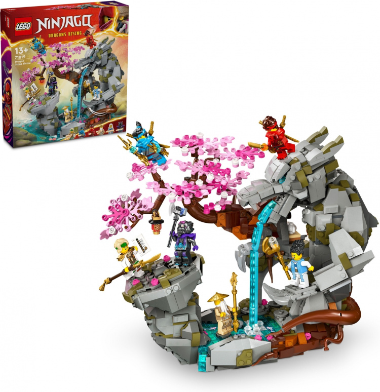 LEGO Ninjago 71819 - Lohikäärmeen kivipyhättö LEGO Ninjago 71819 - Lohikäärmeen kivipyhättö