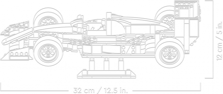 LEGO Icons 10330 - McLaren MP4/4 & Ayrton Senna LEGO Icons 10330 - McLaren MP4/4 & Ayrton Senna