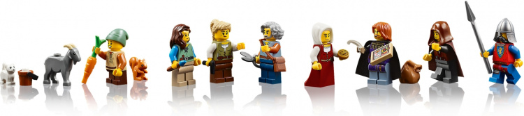 LEGO Icons 10332 - Keskiaikaisen kaupungin tori LEGO Icons 10332 - Keskiaikaisen kaupungin tori