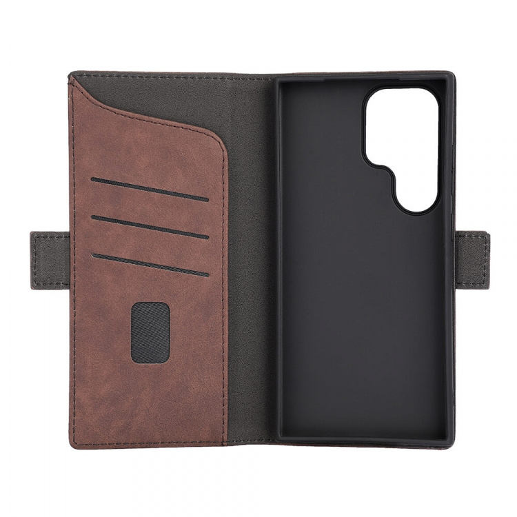 GEAR Classic 3 card Recycled Samsung S24 Ultra 5G Brown