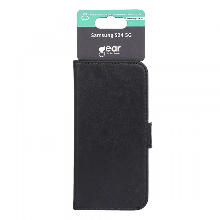 GEAR Classic 3 card Recycled Samsung S24 5G Black GEAR Classic 3 card Recycled Samsung S24 5G Black