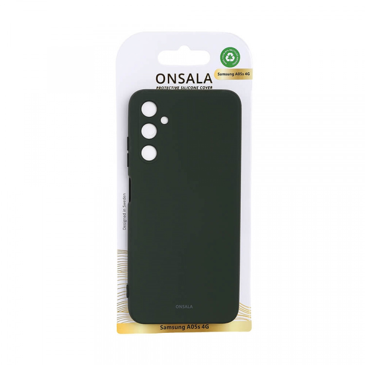 Onsala Backcover Sil Touch Samsung A05s 4G Olive Green