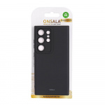 Onsala Backcover Sil Touch Samsung S24 Ultra 5G Black
