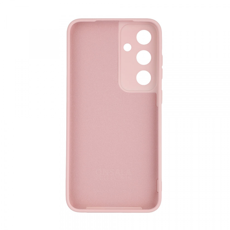 Onsala Backcover Sil Touch Samsung S24+ 5G Chalk Pink
