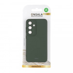 Onsala Backcover Sil Touch Samsung S24 5G Olive Green