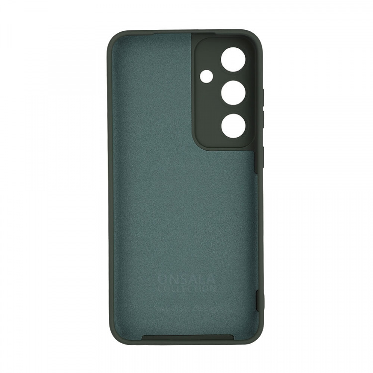 Onsala Backcover Sil Touch Samsung S24+ 5G Olive Green