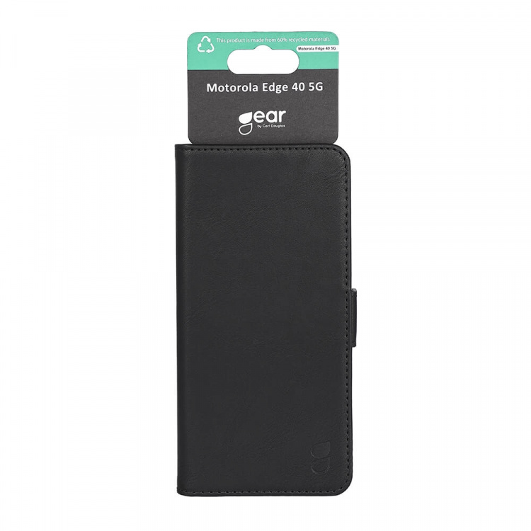 GEAR Classic 3 card Recycled Motorola Edge 40 5G Black GEAR Classic 3 card Recycled Motorola Edge 40 5G Black
