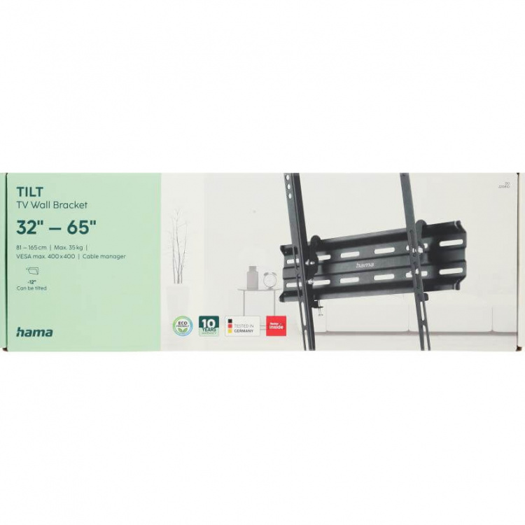 Hama TV Wall Bracket Tilt VESA up to 400x400 65 Hama TV Wall Bracket Tilt VESA up to 400x400 65