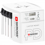 SKROSS World Adapter MUV USB AC65PD 1xUSB-C PD + 1xUSB-A 65W