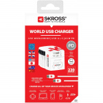 SKROSS World USB Charger AC45PD USB-C PD + USB-A 45W SKROSS World USB Charger AC45PD USB-C PD + USB-A 45W