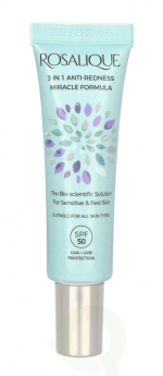 Rosalique 3 In 1 Anti-Redness Miracle Formula Spf50 30 ml Rosalique 3 In 1 Anti-Redness Miracle Formula Spf50 30 ml