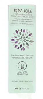 Rosalique 3 In 1 Anti-Redness Miracle Formula Spf50 30 ml Rosalique 3 In 1 Anti-Redness Miracle Formula Spf50 30 ml