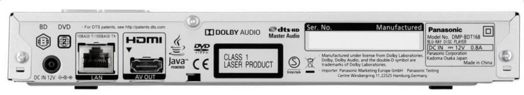 Panasonic DMP-BDT168EG Smart Blu-ray -soitin