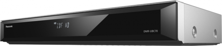 Panasonic DMR-UBC70EGS 4K UHD -skaalaava Blu-ray -soitin ja 500 Gt HD-digiboksi, hopea Panasonic DMR-UBC70EGS 4K UHD -skaalaava Blu-ray -soitin ja 500 Gt HD-digiboksi, hopea